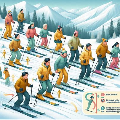 Cara Menjaga Keseimbangan Bermain Ski