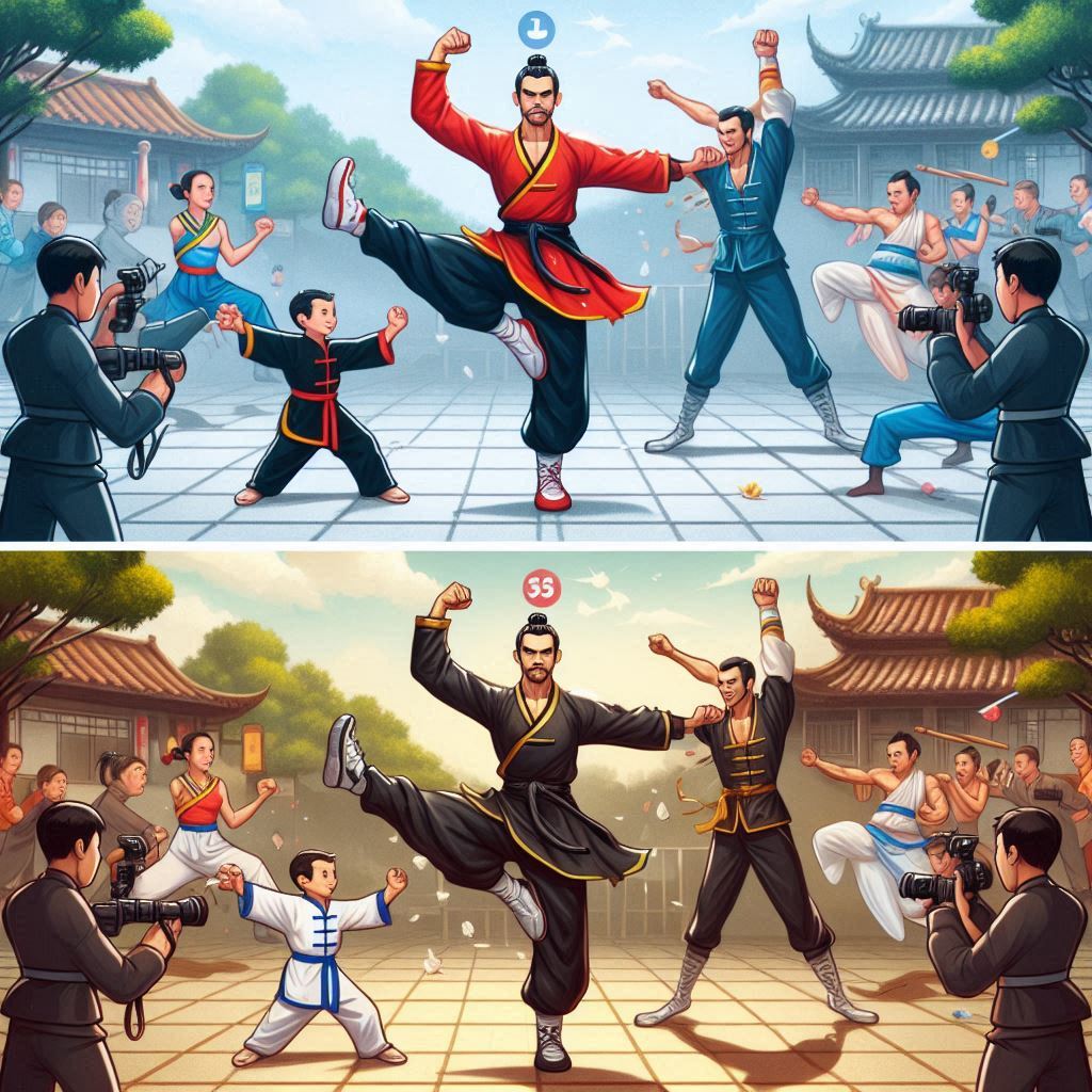 Perbedaan Wushu Taolu dan Sanda: Panduan Lengkap