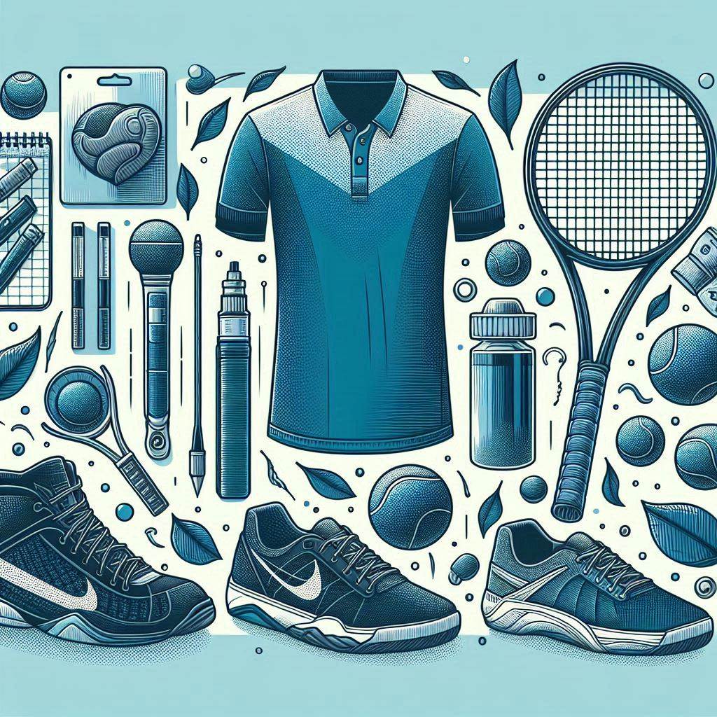 Pakaian dan Sepatu Khusus untuk Pemain Tenis