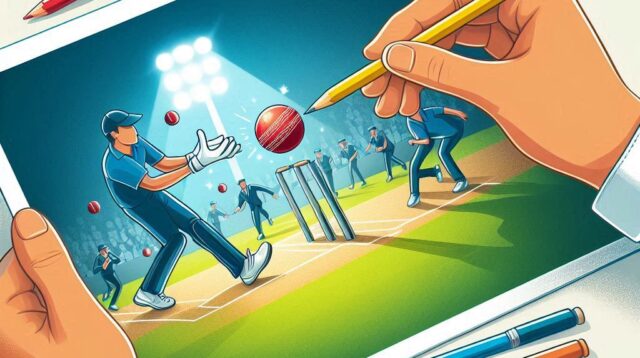 Cara Menangkap Bola Kriket dengan Benar