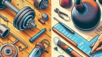 Latihan Beban Pakai Barbell, Dumbbell, dan Kettlebell