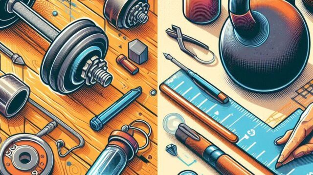Latihan Beban Pakai Barbell, Dumbbell, dan Kettlebell