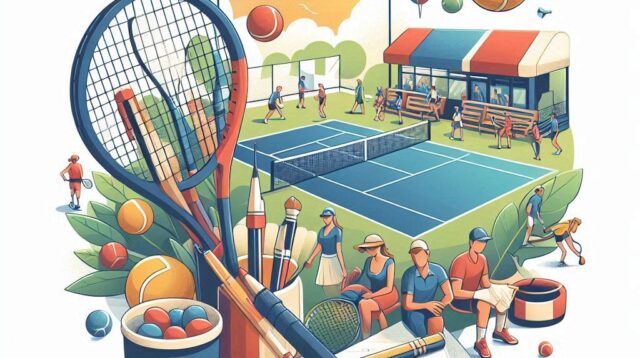 Komunitas Tenis Lokal dan Klub Amatir Ramah Pemula