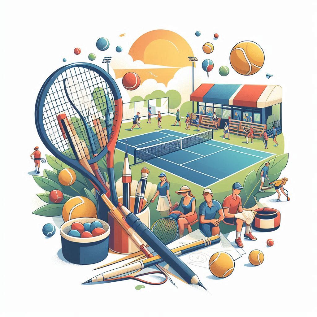 Komunitas Tenis Lokal dan Klub Amatir Ramah Pemula