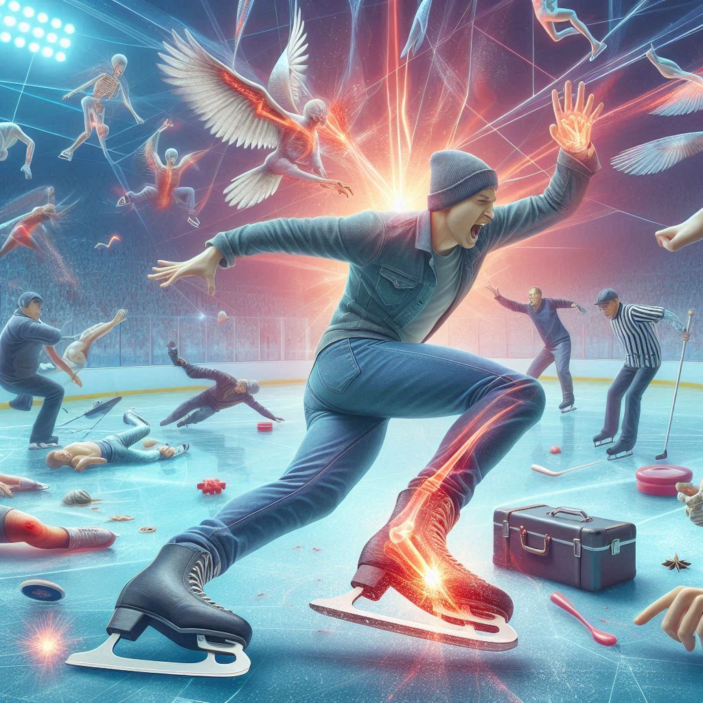 Jenis Cedera Umum yang Sering Terjadi saat Ice Skating