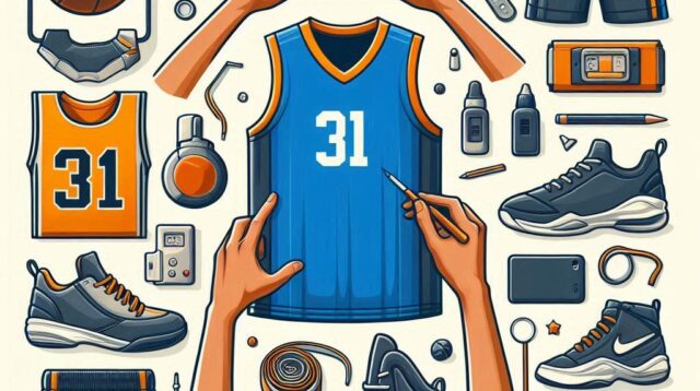 Seragam dan Perlengkapan Resmi Pemain Bola Basket Lengkap
