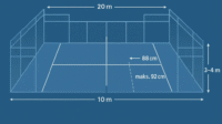 Ukuran dan Desain Lapangan Padel Standar Internasional