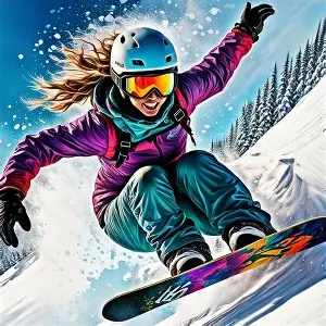 Snowboarding